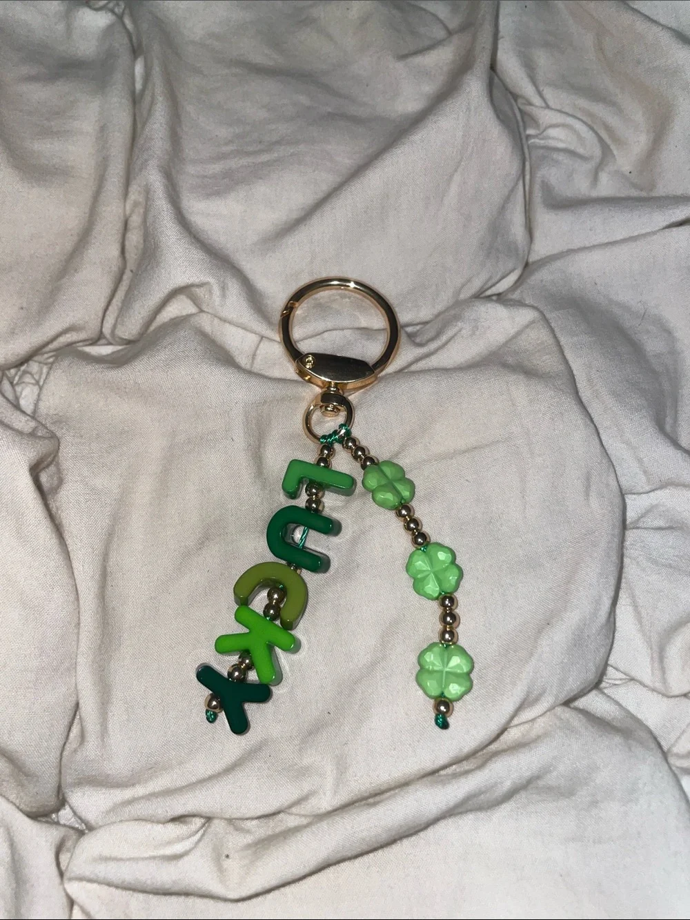Free People Green Beaded 